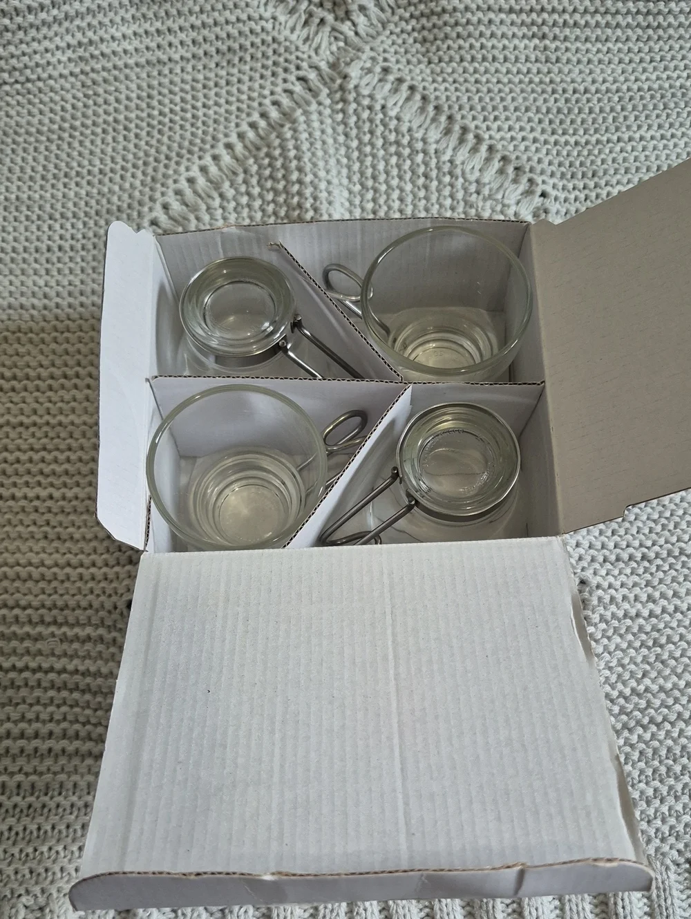 Bormioli Rocco Oslo espresso cups. Set Of 4. 3.5 Oz.